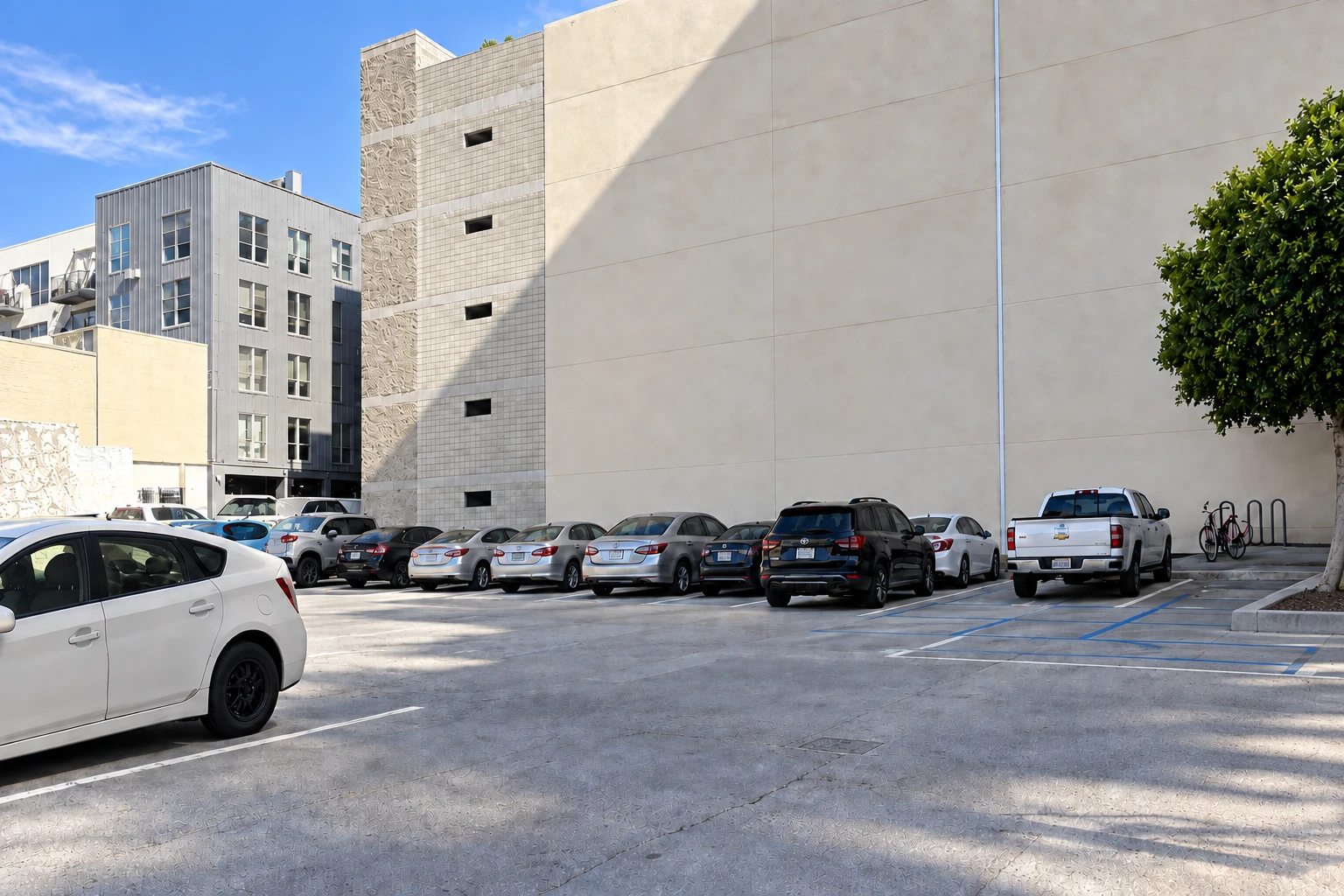 Professionally operated City Group parking location